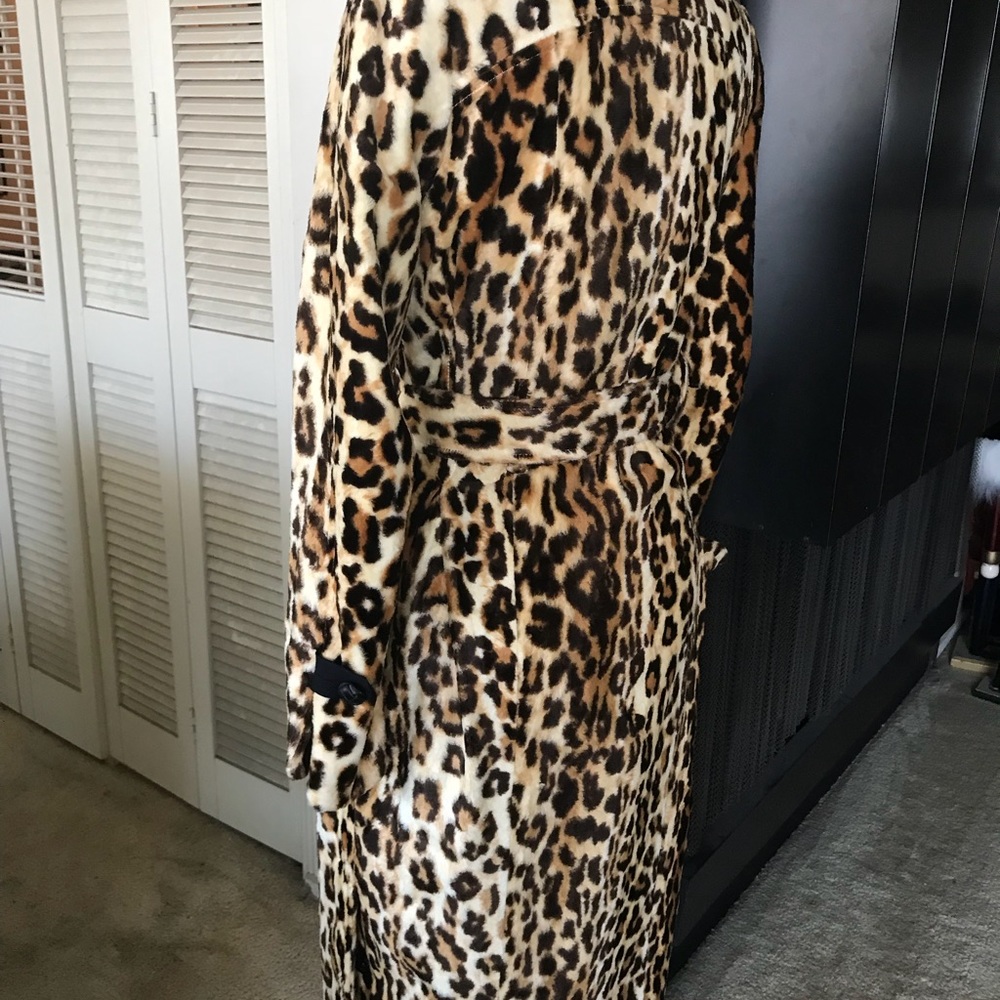 Lamb by Gwen Stefani leopard faux fur coat - Picture 4 of 10